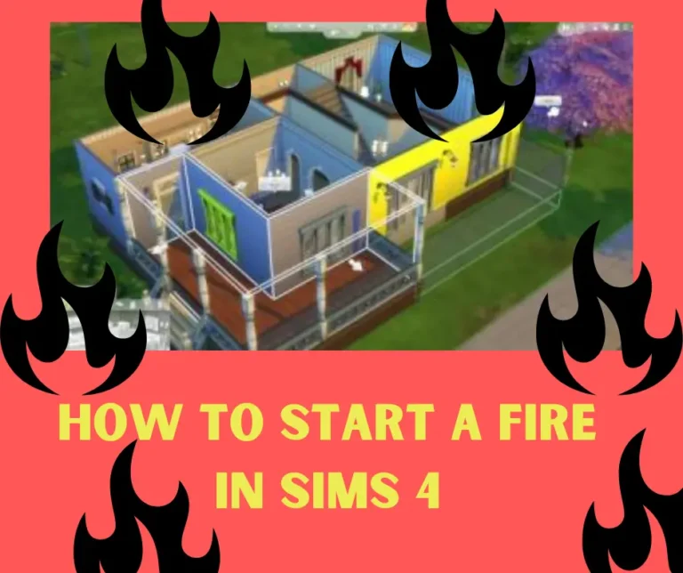How to Start a Fire in Sims 4