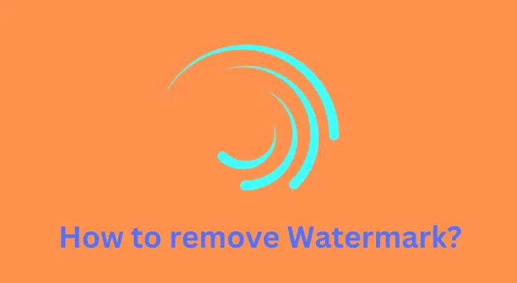 remove watermark on Alight Motion 