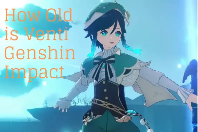 How Old is Venti Genshin Impact
